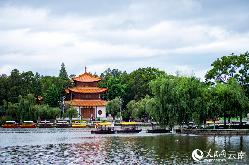 昆明大觀(guān)樓。賈翔攝